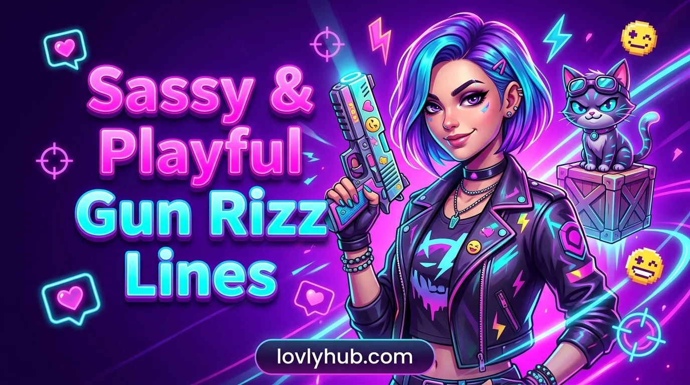 Sassy & Playful Gun Rizz Lines