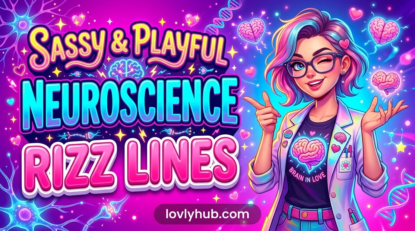 Sassy & Playful Neuroscience Rizz Lines