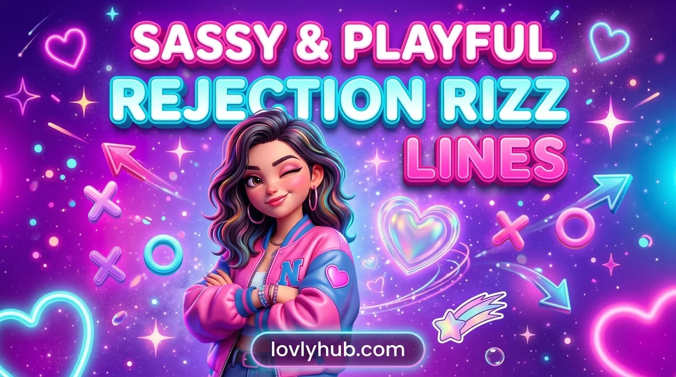 Sassy & Playful Rejection Rizz Lines