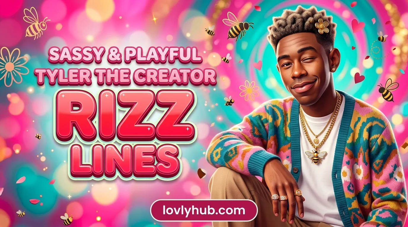 Sassy & Playful Tyler the Creator Rizz Lines