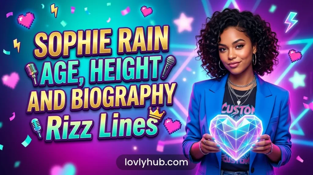 Sophie Rain Age, Height and Biography Rizz Lines