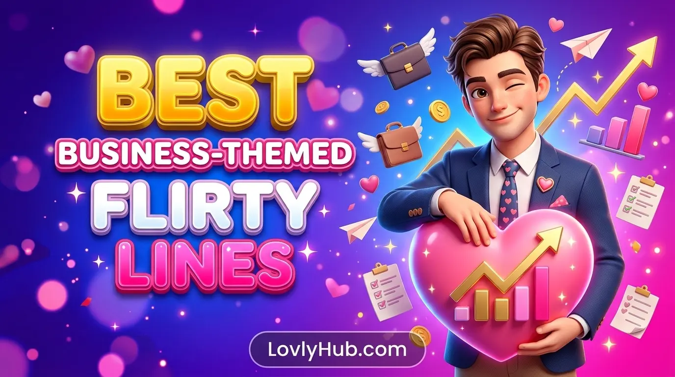Best Business-Themed Flirty Lines