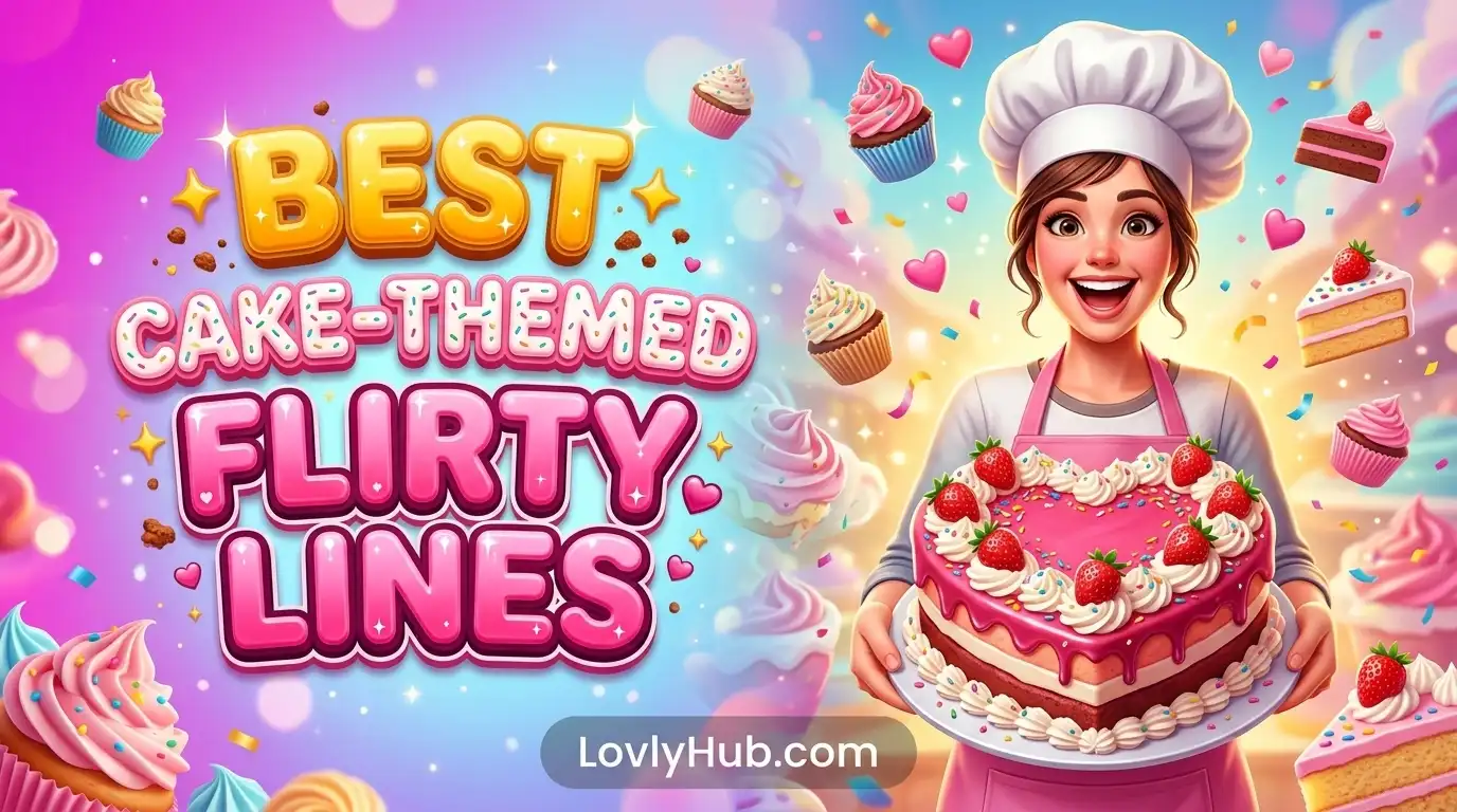Best Cake-Themed Flirty Lines