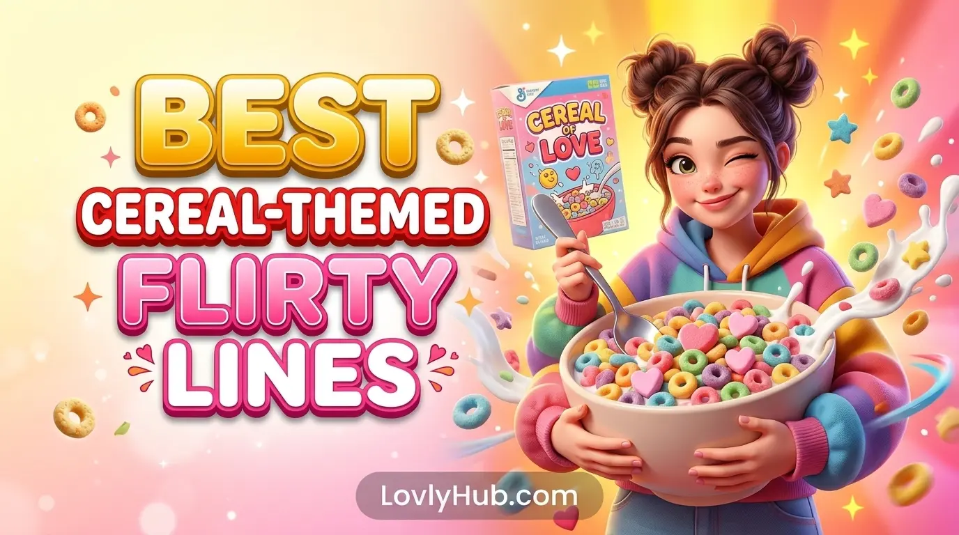 Best Cereal-Themed Flirty Lines