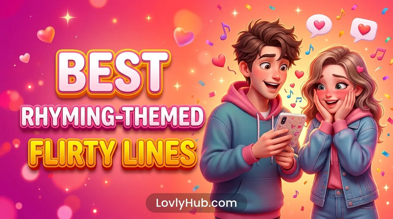 Best Rhyming-Themed Flirty Lines