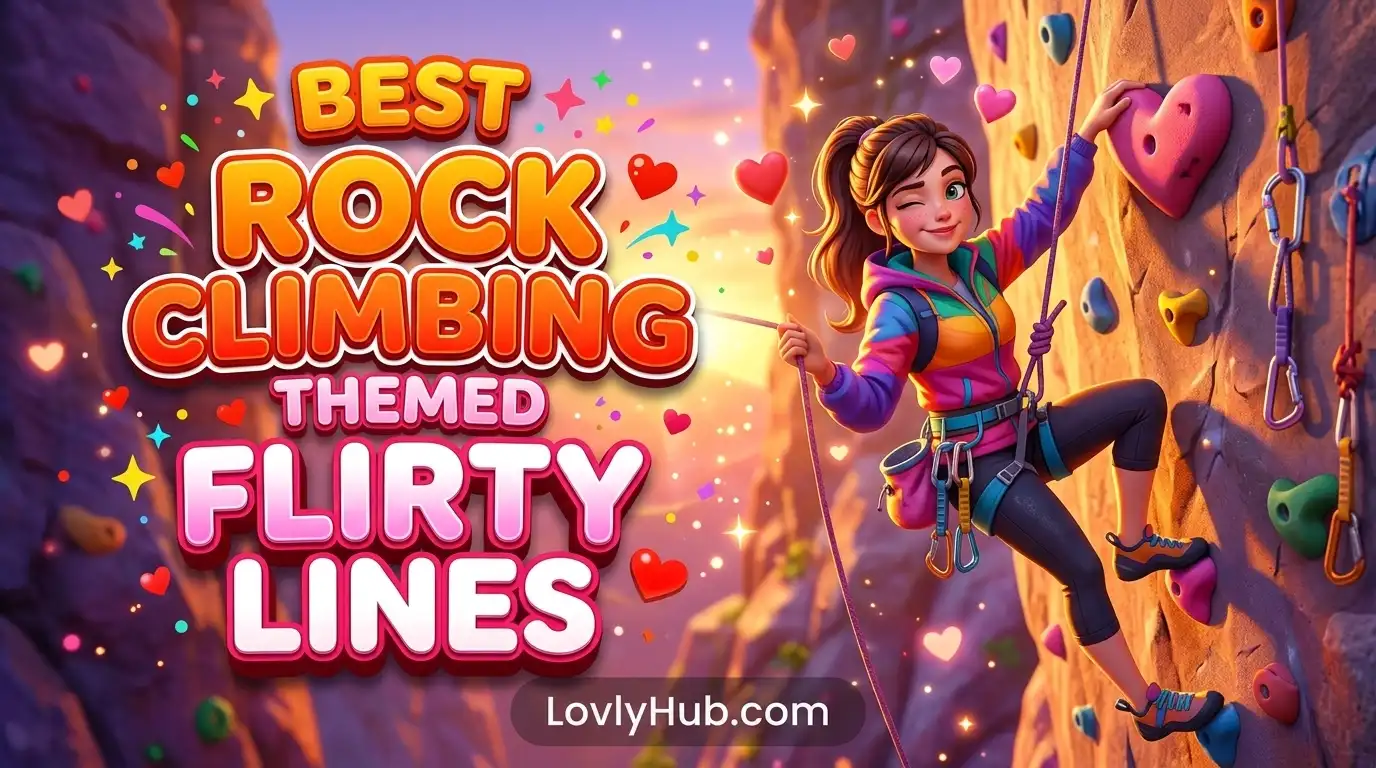Best Rock Climbing-Themed Flirty Lines
