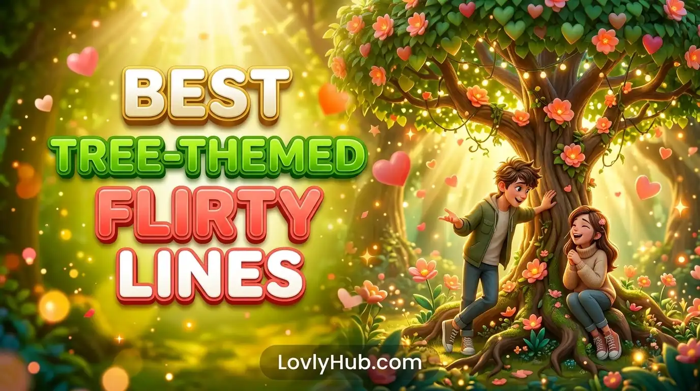 Best Tree-Themed Flirty Lines