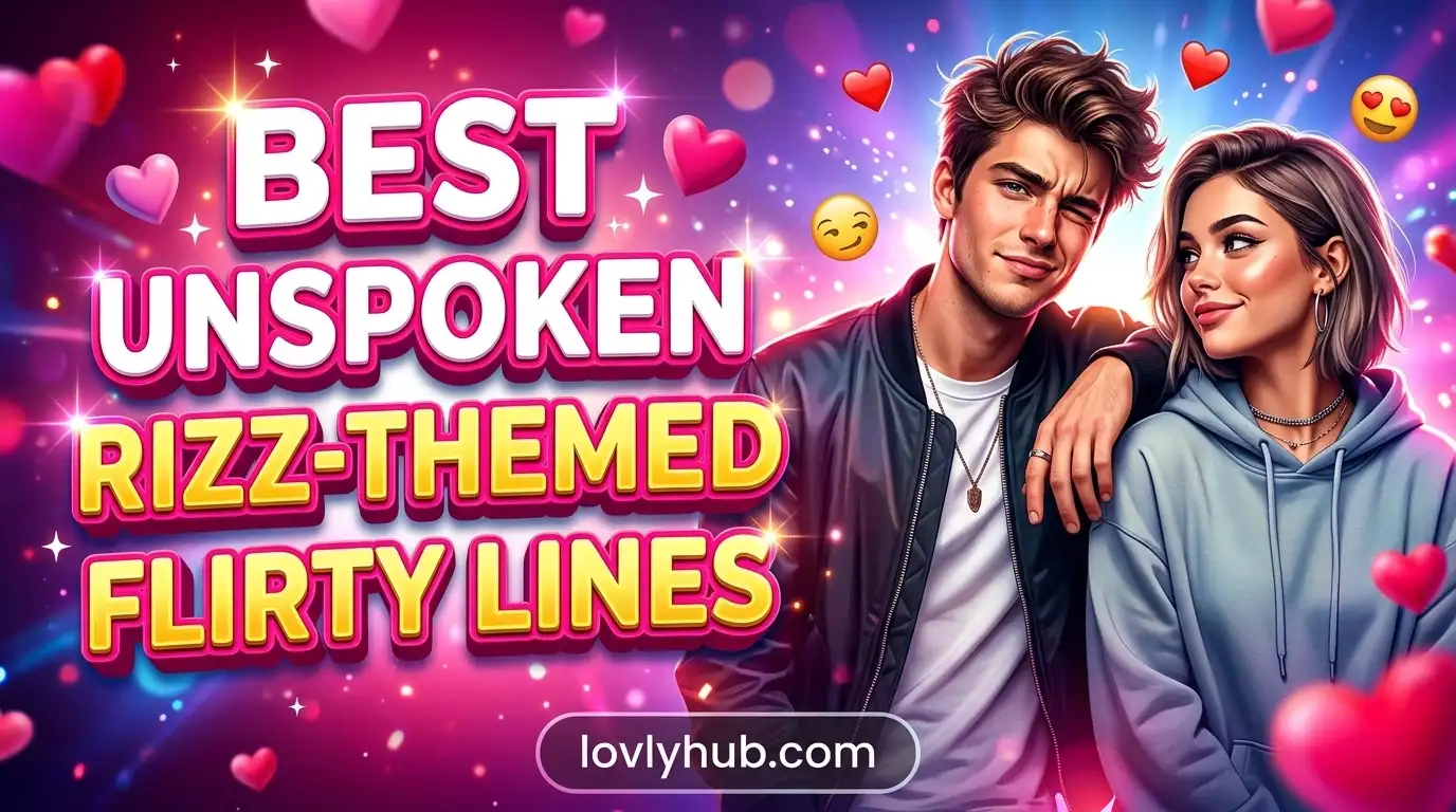 Best Unspoken Rizz-Themed Flirty Lines