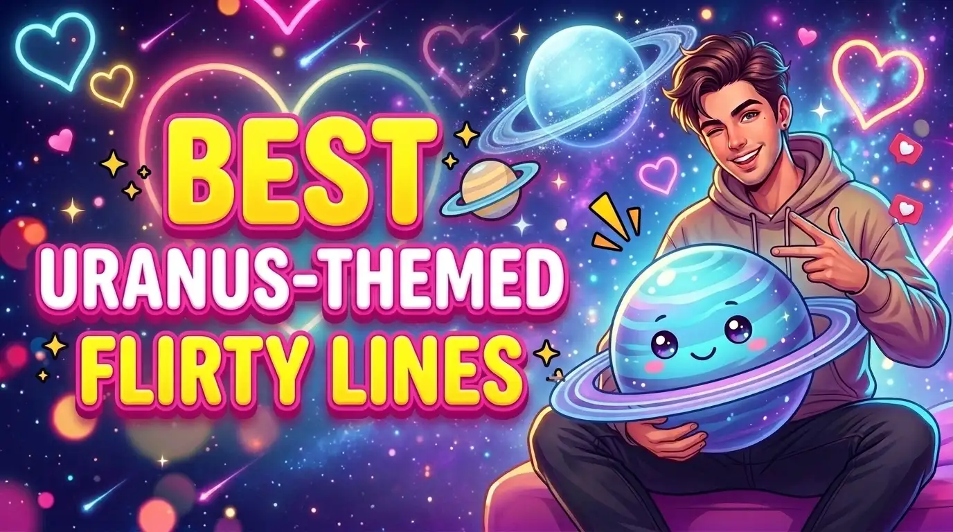 Best Uranus-Themed Flirty Lines