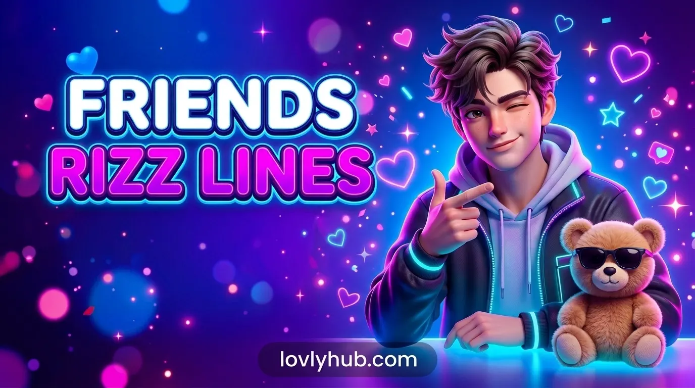 Friends Rizz Lines