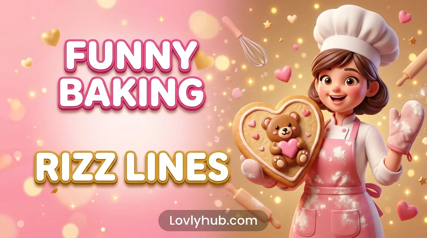 Funny Baking Rizz Lines