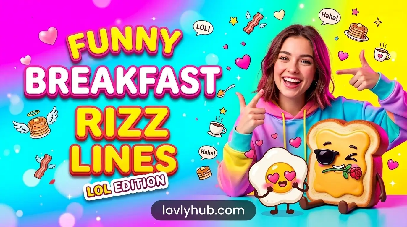 Funny Breakfast Rizz Lines