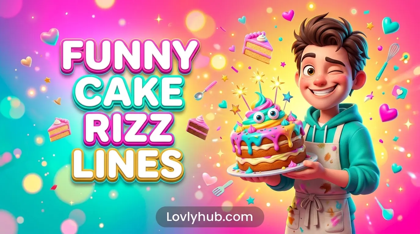 Funny Cake Rizz Lines