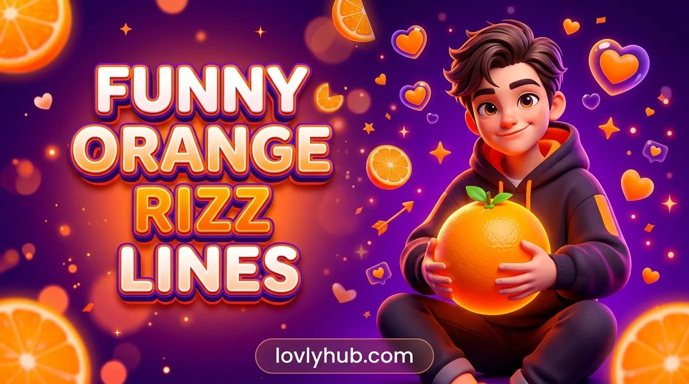  Funny Orange Rizz Lines
