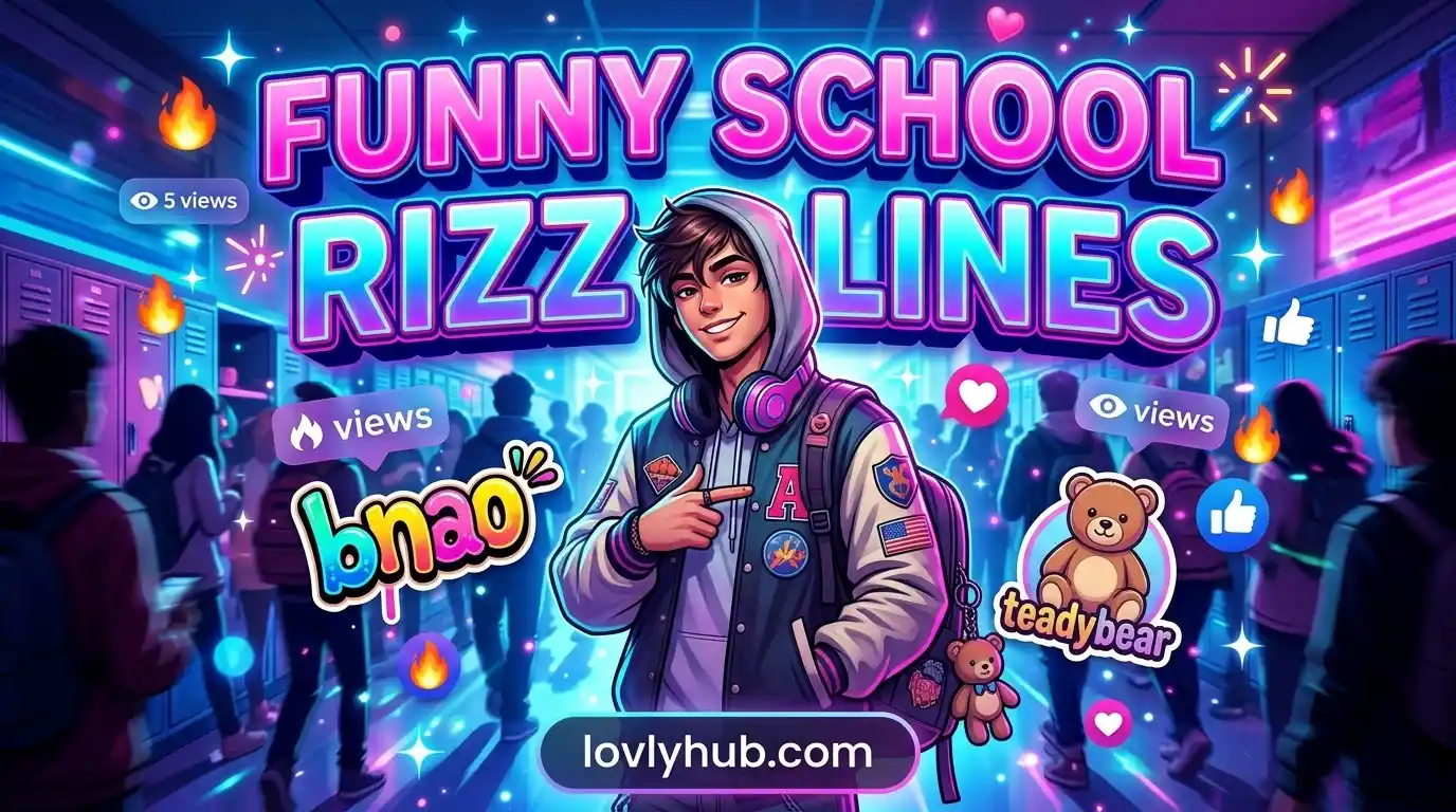 Funny School Rizz Lines