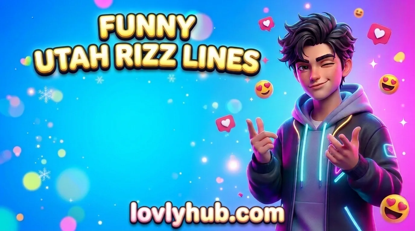 Funny Utah Rizz Lines