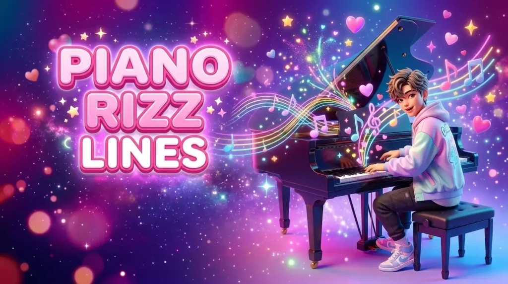 Piano Rizz Lines