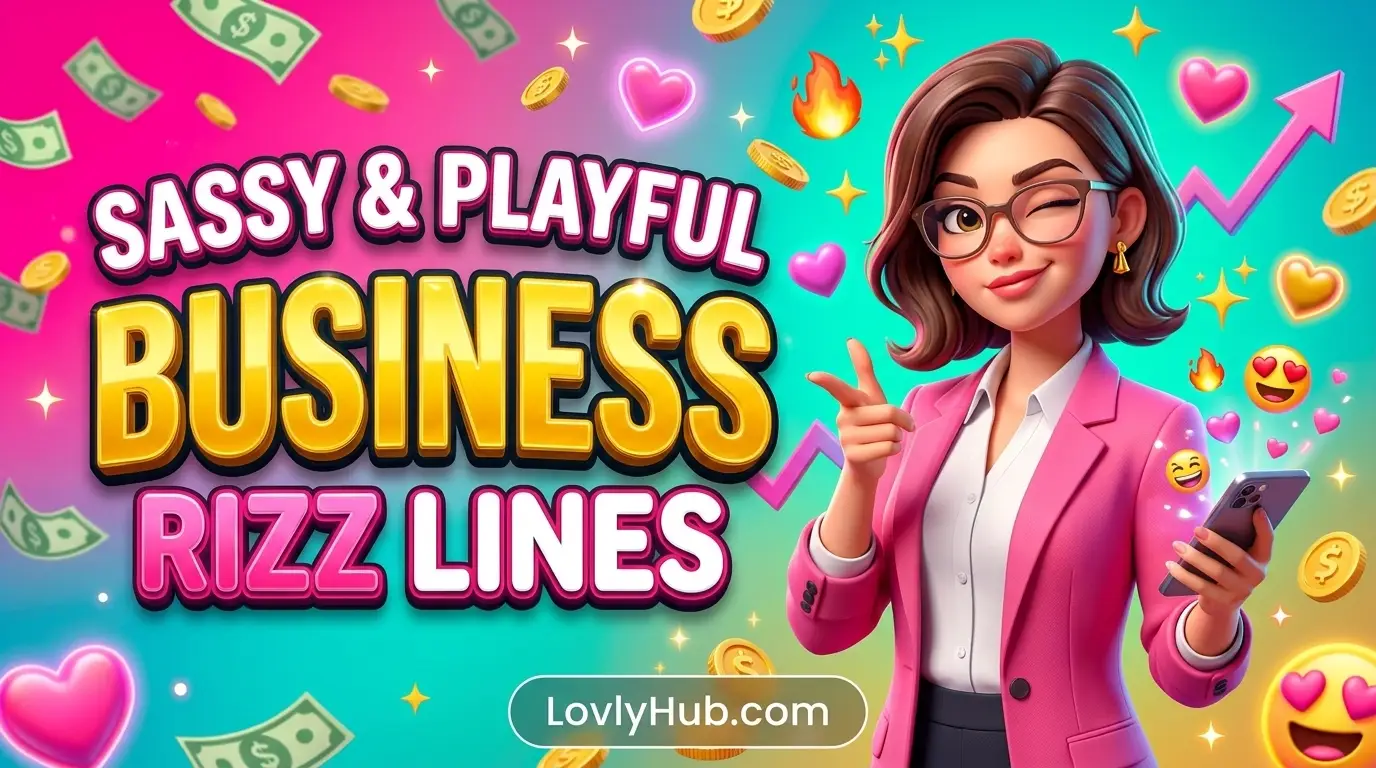 Sassy and Playful Business Rizz Lines