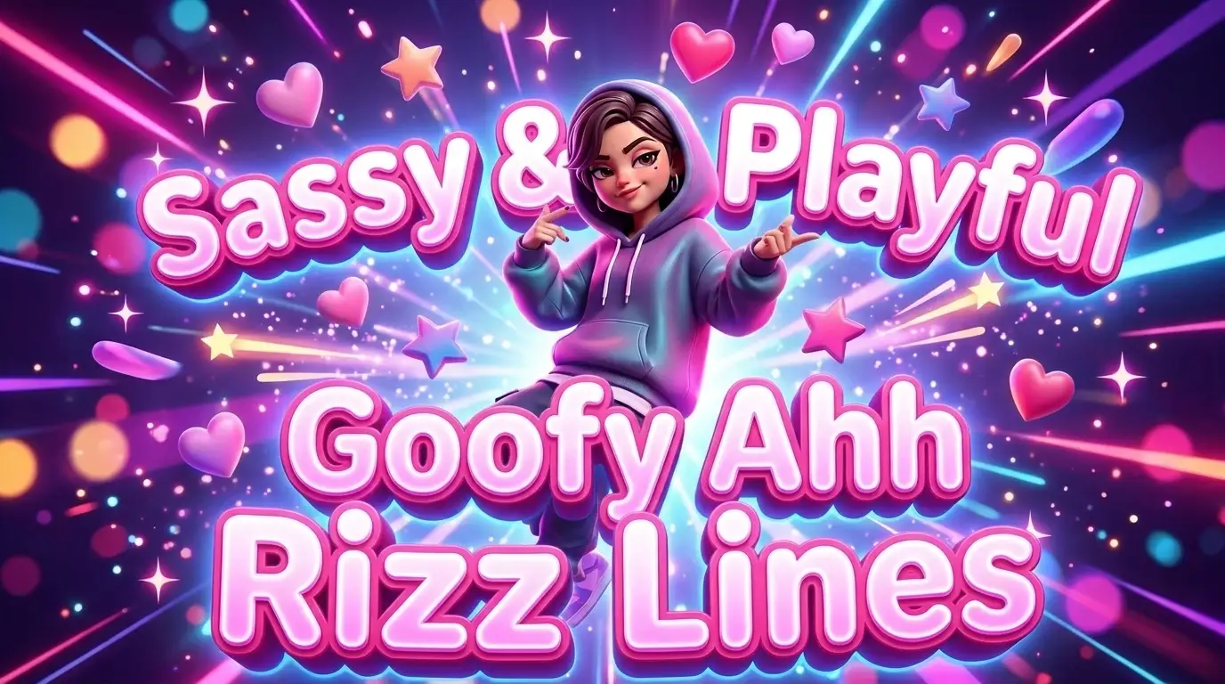 Sassy and Playful Goofy Ahh Rizz Lines
