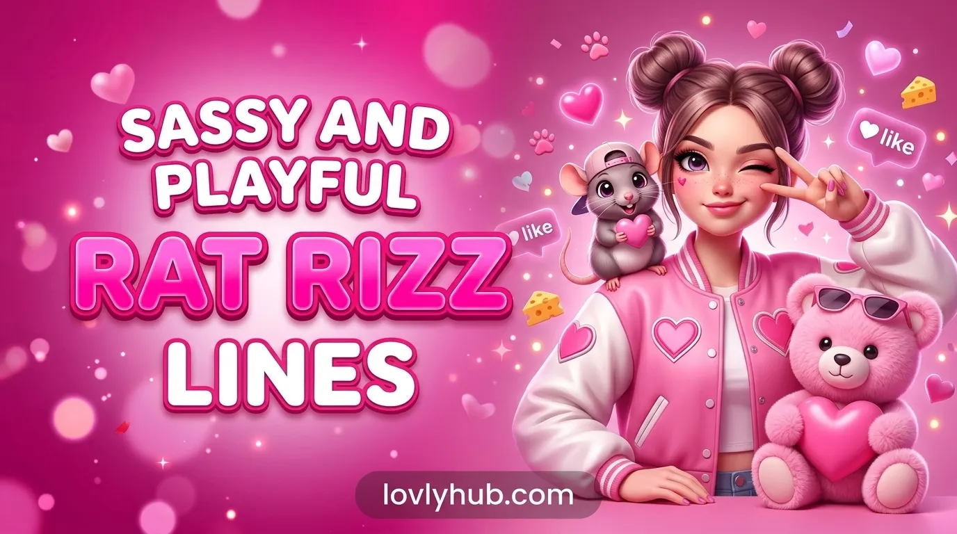 Sassy and Playful Rat Rizz Lines