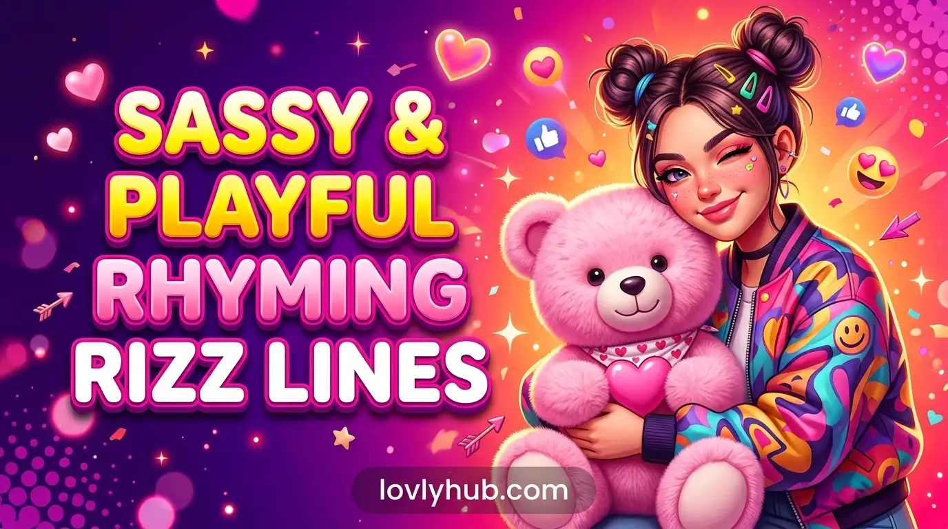 Sassy and Playful Rhyming Rizz Lines