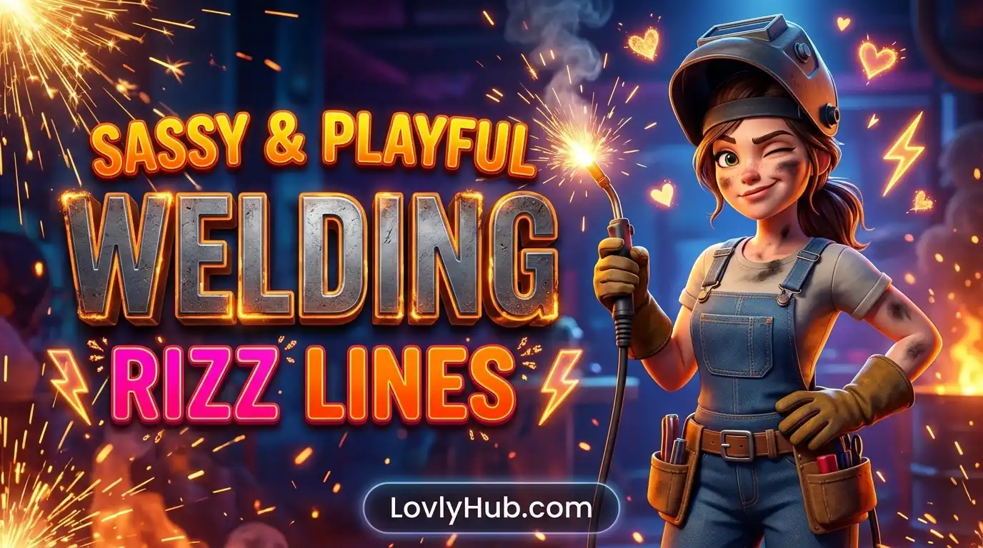 Sassy and Playful Welding Rizz Lines