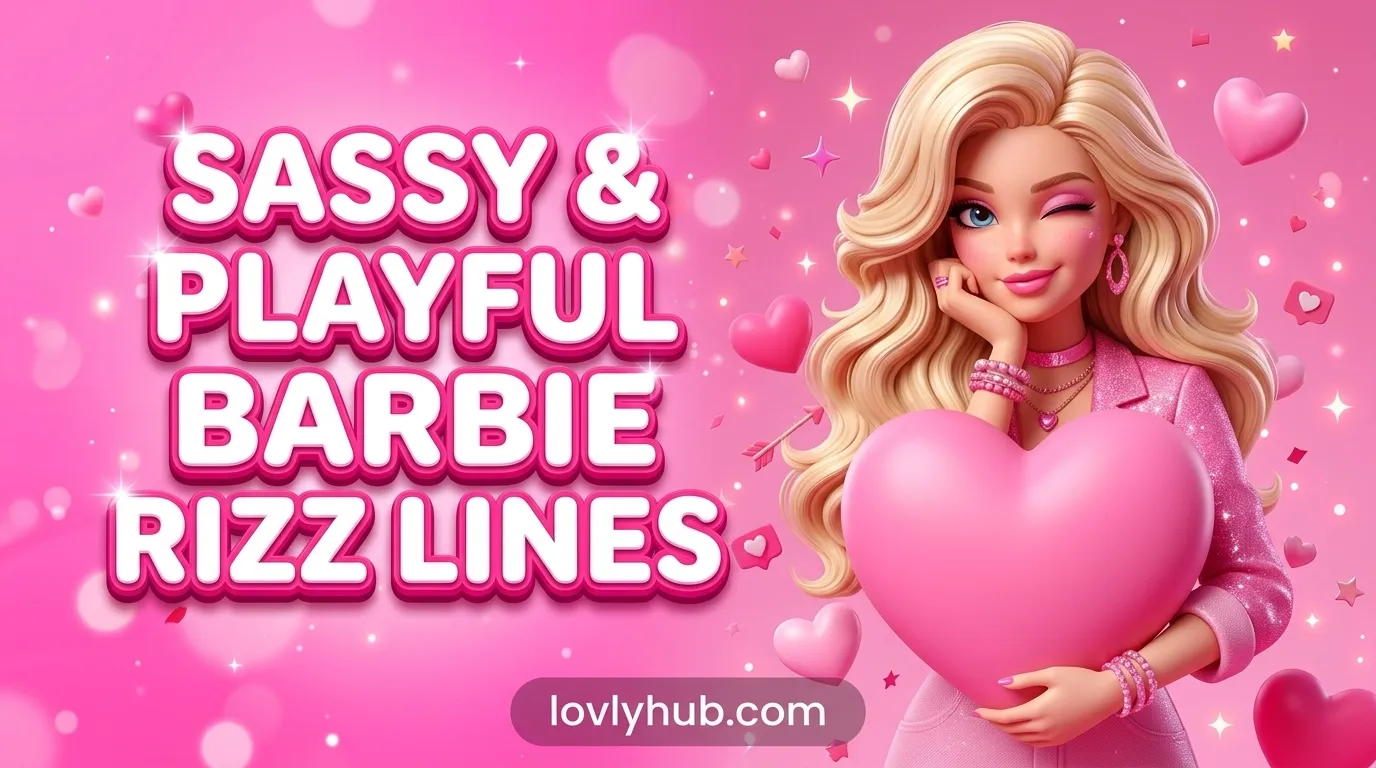 Sassy & Playful Barbie Rizz Lines