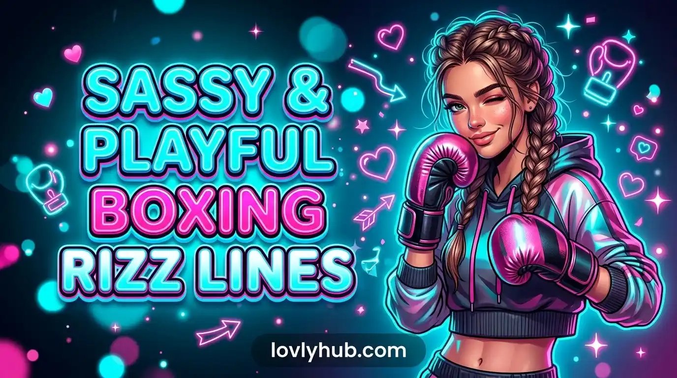 Sassy & Playful Boxing Rizz Lines