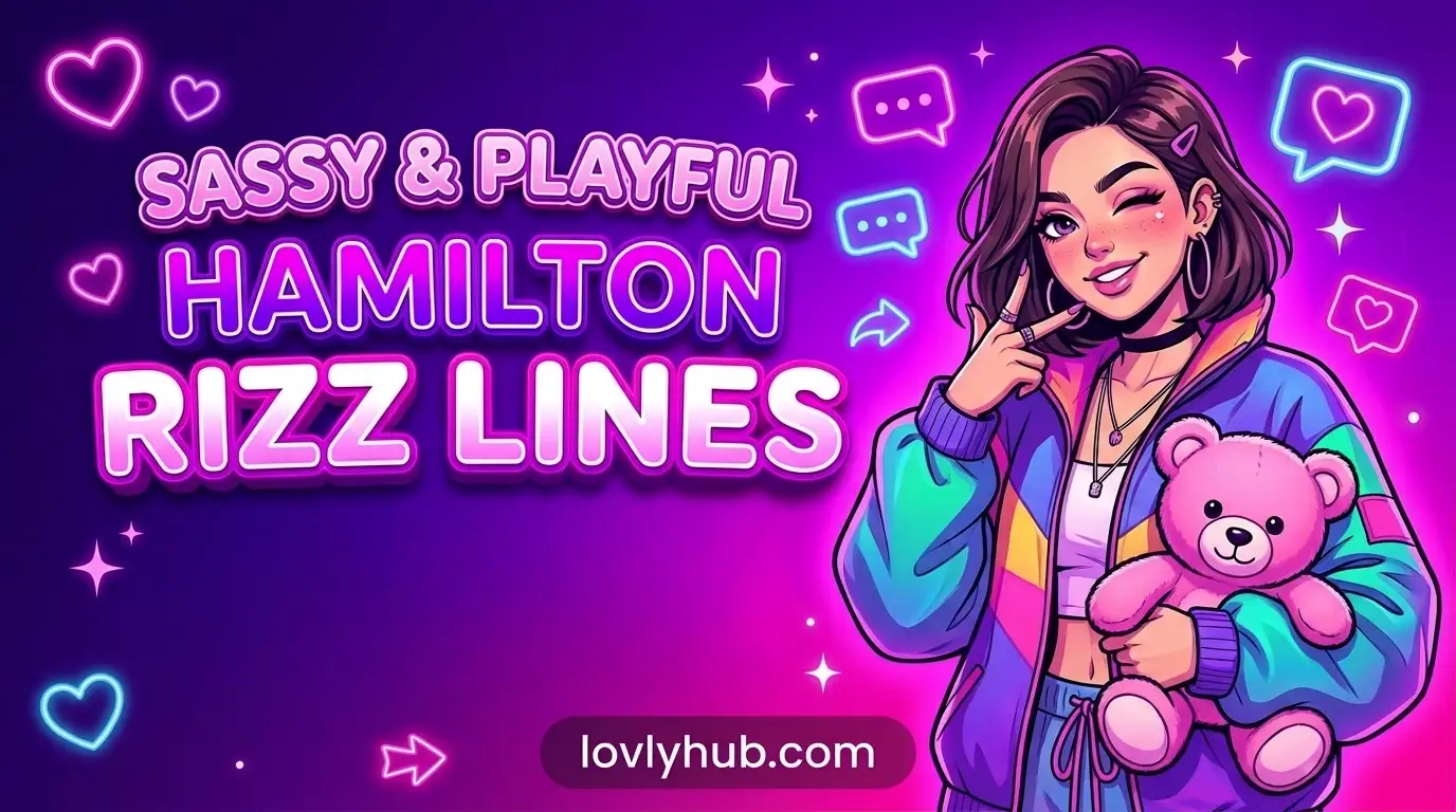 Sassy & Playful Hamilton Rizz Lines
