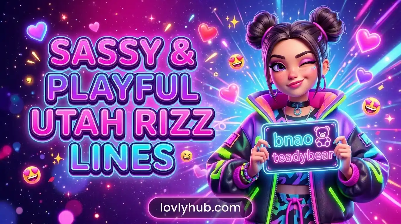 Sassy & Playful Utah Rizz Lines