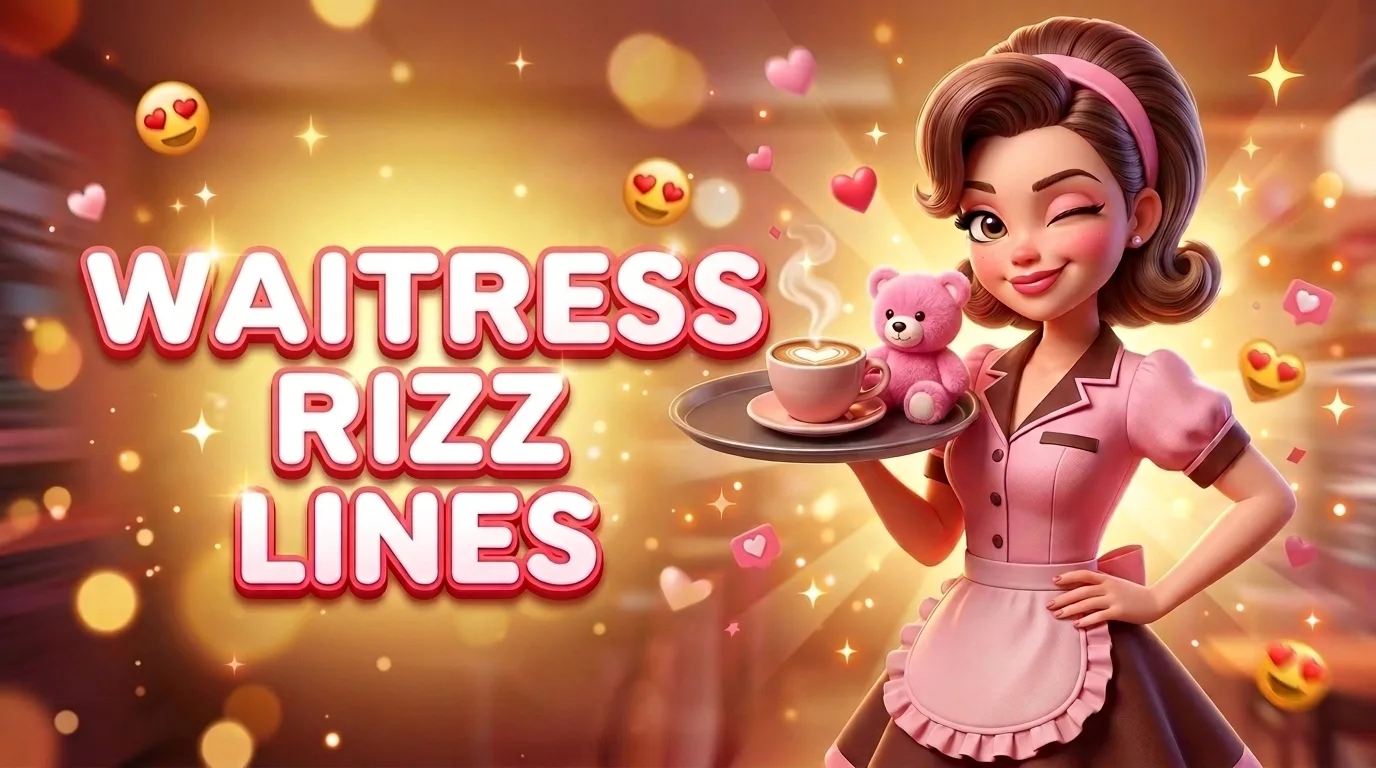 Waitress Rizz Lines